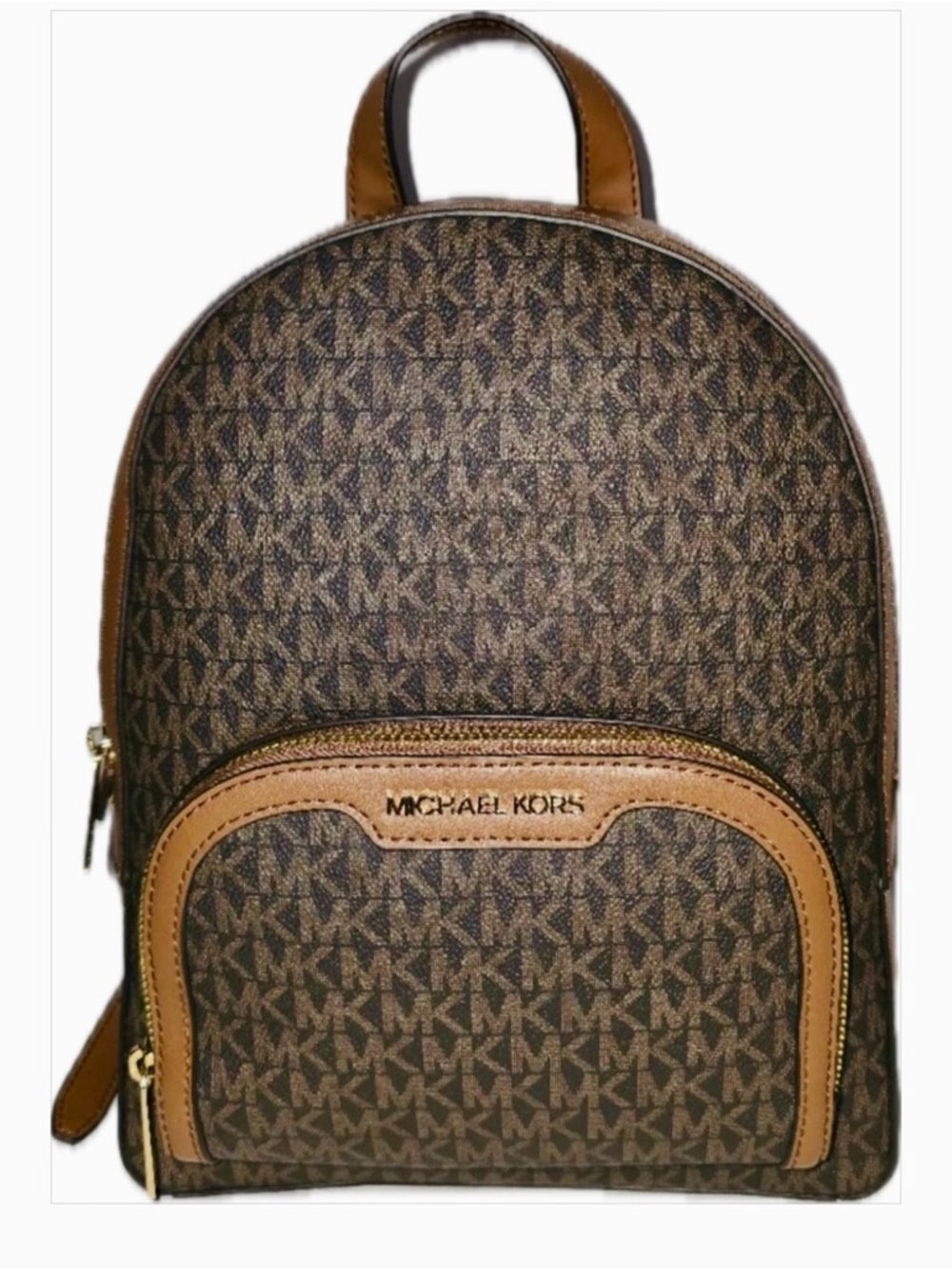 NWOT! Michael Kors JAYCEE Medium MK Logo Double Zip Backpack 35S2G8TB2B